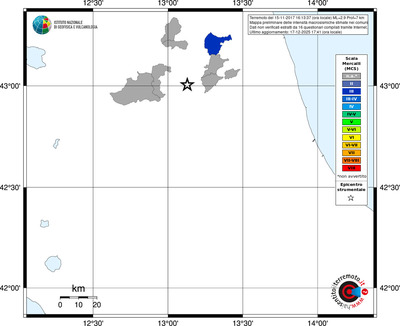 Mappa MCS - territori comuni