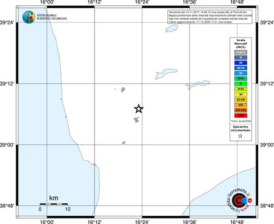 Mappa MCS - territori località