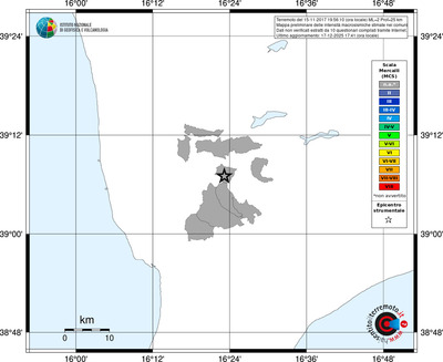 Mappa MCS - territori comuni