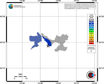 Mappa MCS - territori comuni