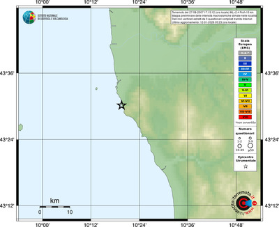 Mappa EMS - località