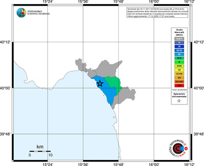 Mappa MCS - territori comuni