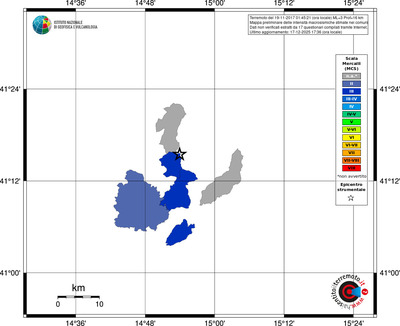Mappa MCS - territori comuni