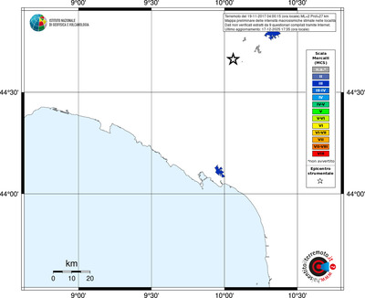 Mappa MCS - territori località