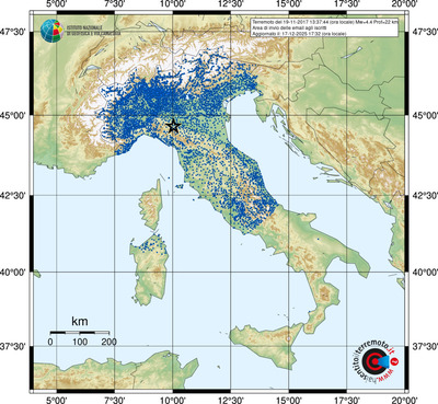 Area di invio delle email agli iscritti