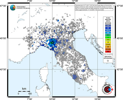 Mappa MCS - territori comuni