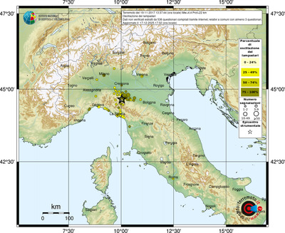 Mappa comuni con almeno 3 questionari
