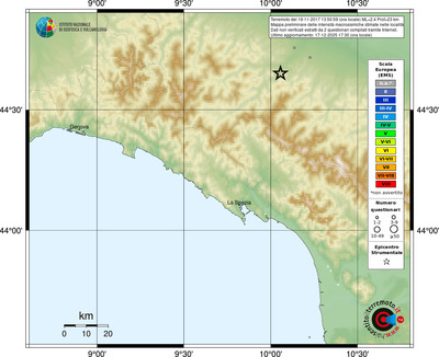 Mappa EMS - località