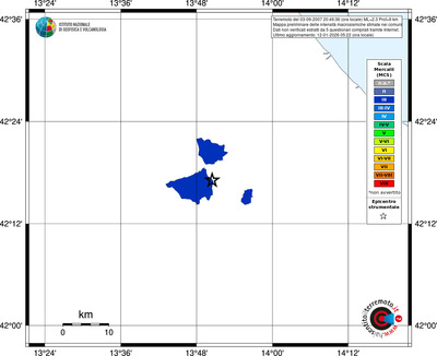 Mappa MCS - territori comuni