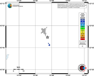 Mappa EMS - territori località