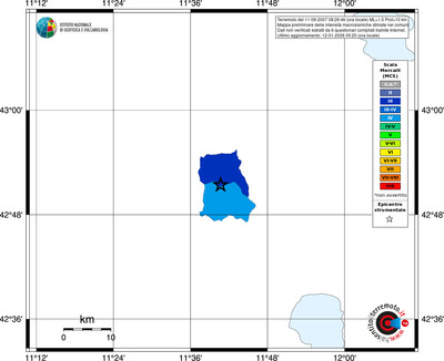 Mappa MCS - territori comuni