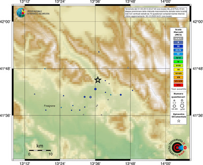 Mappa MCS - località