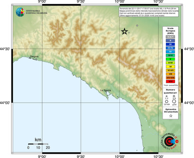 Mappa EMS - località