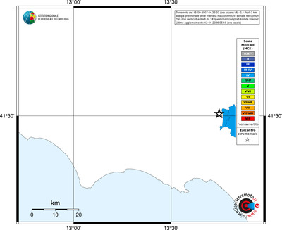 Mappa MCS - territori comuni