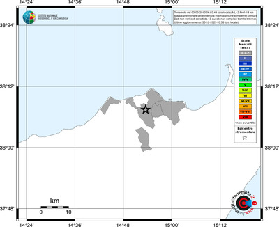 Mappa MCS - territori comuni