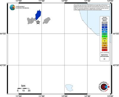Mappa MCS - territori comuni