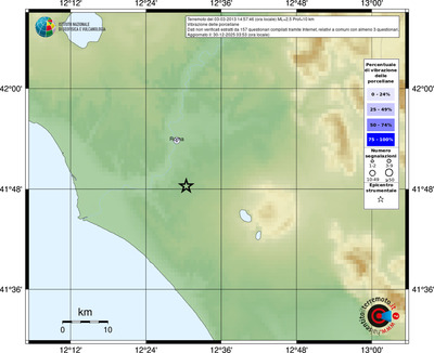 Mappa comuni con almeno 3 questionari