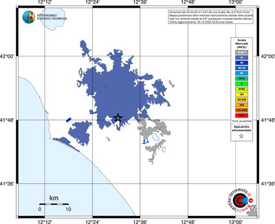 Mappa MCS - territori località