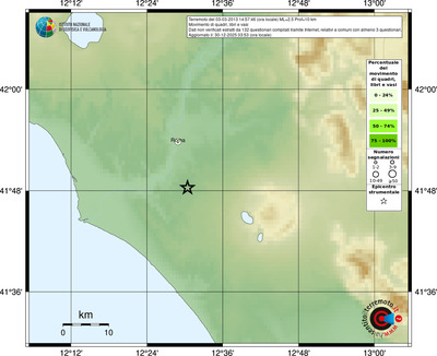Mappa comuni con almeno 3 questionari