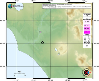 Mappa comuni con almeno 3 questionari