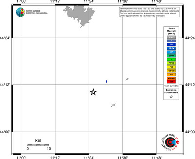 Mappa MCS - territori località