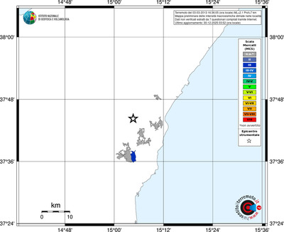 Mappa MCS - territori località
