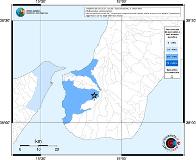 Mappa territorio comunale con almeno 3 questionari