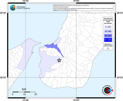 Mappa territorio comunale con almeno 3 questionari