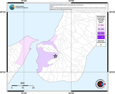 Mappa territorio comunale con almeno 3 questionari