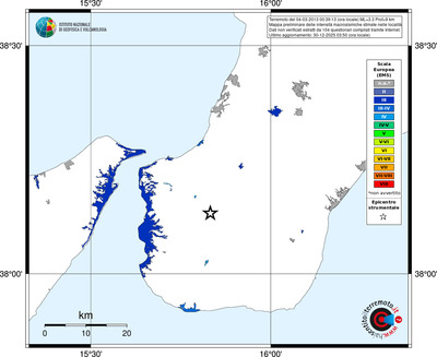 Mappa EMS - territori località