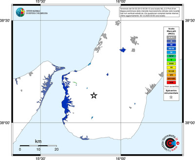 Mappa MCS - territori località