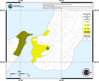 Mappa territorio comunale con almeno 3 questionari