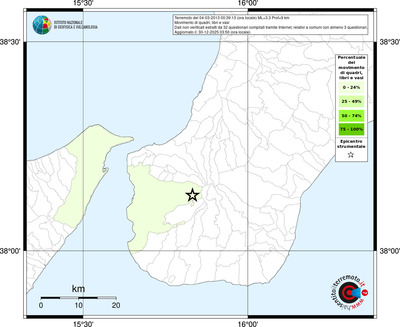 Mappa territorio comunale con almeno 3 questionari
