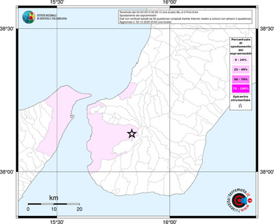 Mappa territorio comunale con almeno 3 questionari