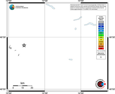 Mappa MCS - territori località