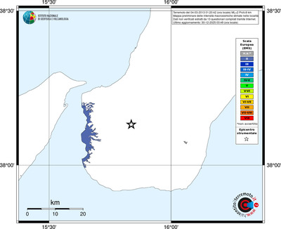 Mappa EMS - territori località