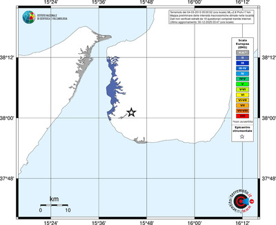 Mappa EMS - territori località