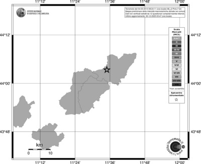 Mappa MCS - territori comuni