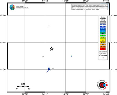 Mappa EMS - territori località