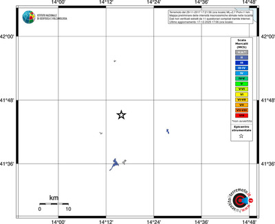 Mappa MCS - territori località