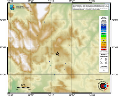 Mappa MCS - località