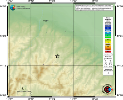 Mappa MCS - località