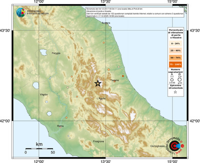 Mappa comuni con almeno 3 questionari