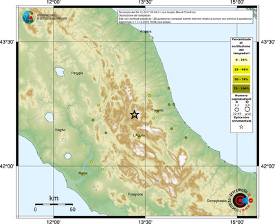 Mappa comuni con almeno 3 questionari