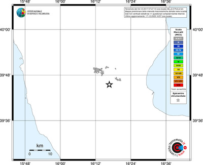 Mappa MCS - territori località