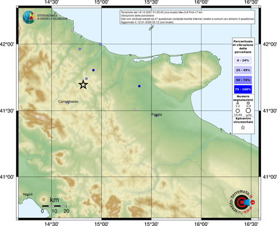 Mappa comuni con almeno 3 questionari
