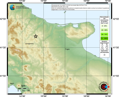 Mappa comuni con almeno 3 questionari