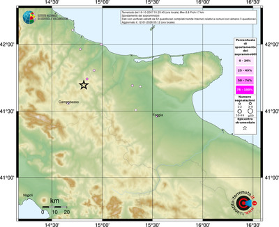 Mappa comuni con almeno 3 questionari