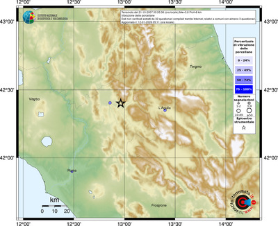 Mappa comuni con almeno 3 questionari