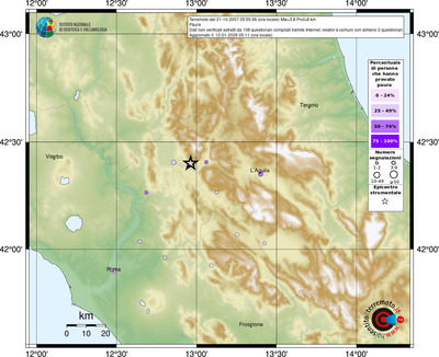 Mappa comuni con almeno 3 questionari